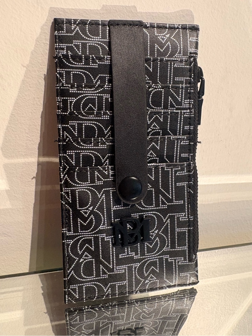 Badgley Mischka vegan leather wallet